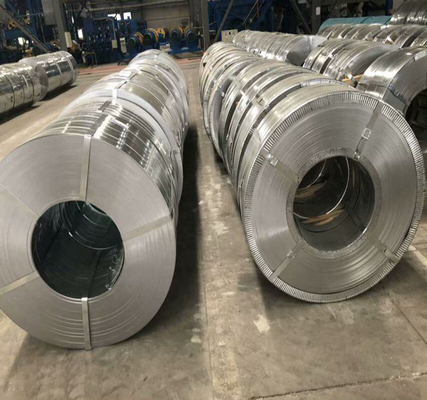Annealed Stainless Steel Strip Coil , SGS Nonoiled Stainless Steel Metal Strips