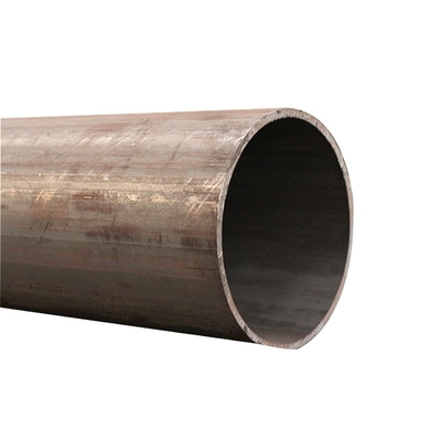 Black Painted ERW Carbon Steel Pipe , Alloy Seamless Carbon Steel Tube