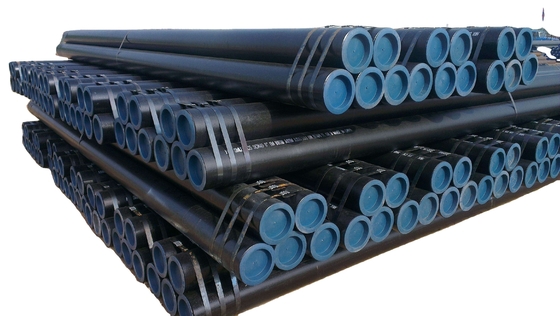 Alloy Rectangular ERW Mild Steel Tube For Waterworks Black Painted