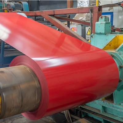 Width 26m Color Coated Steel Coil Welding PPGI Prepainted Galvanized